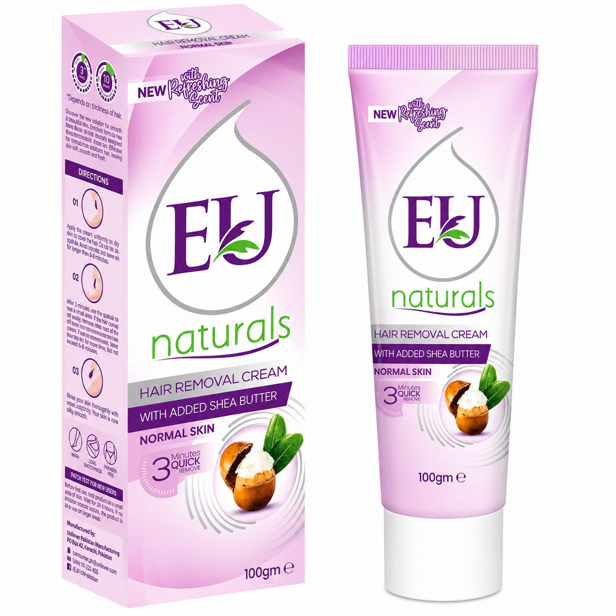 EU HAIR REMOVEL CREAM TUBE 100G