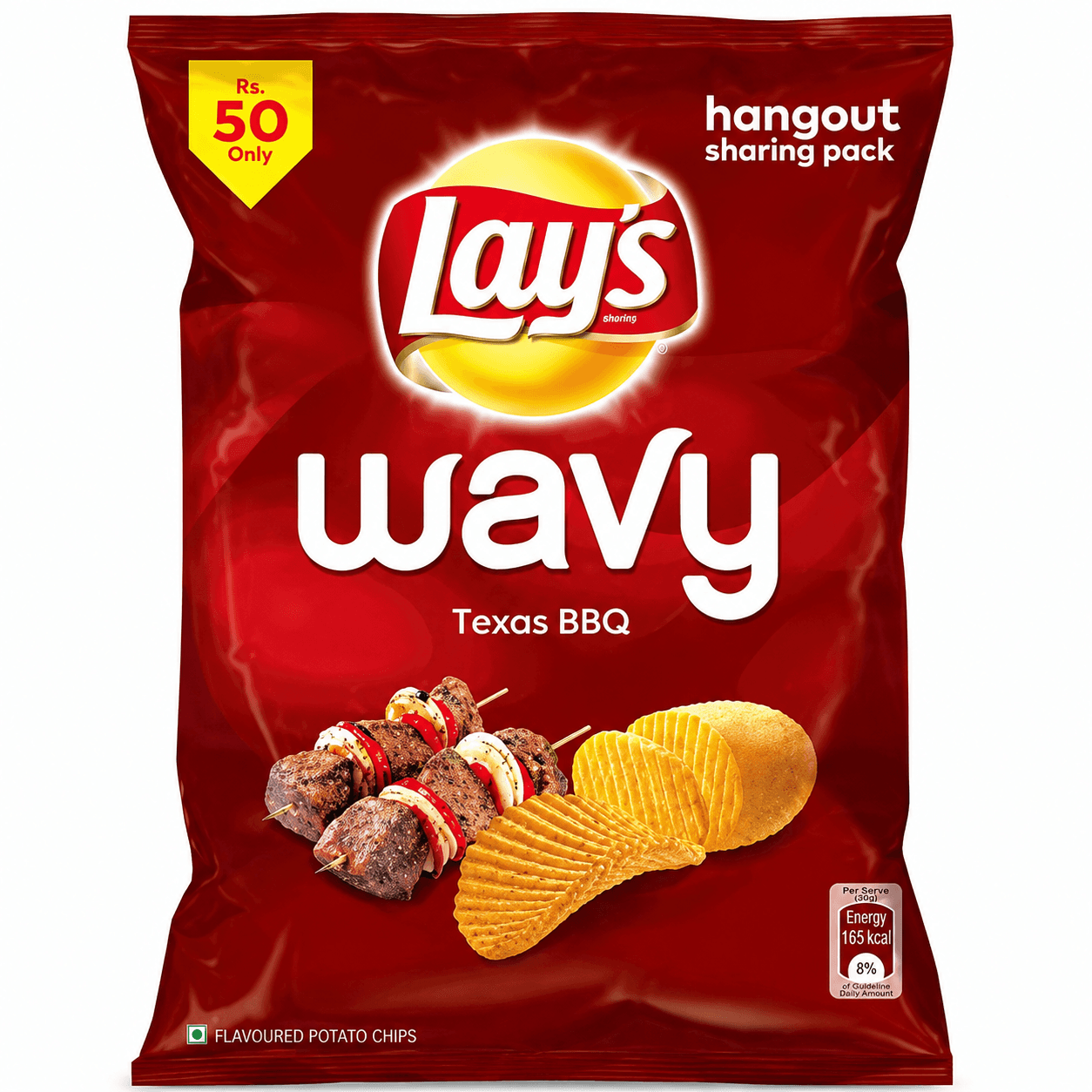 LAY'S WAVY TEXAS BBQ 30G RS 50