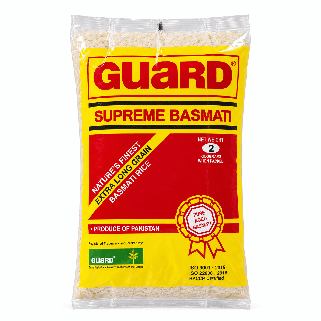 Guard Supreme Basmati Rice 2Kg
