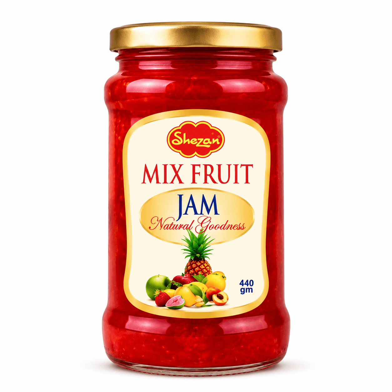 SHEZAN JAM MIX FRUIT.370GM